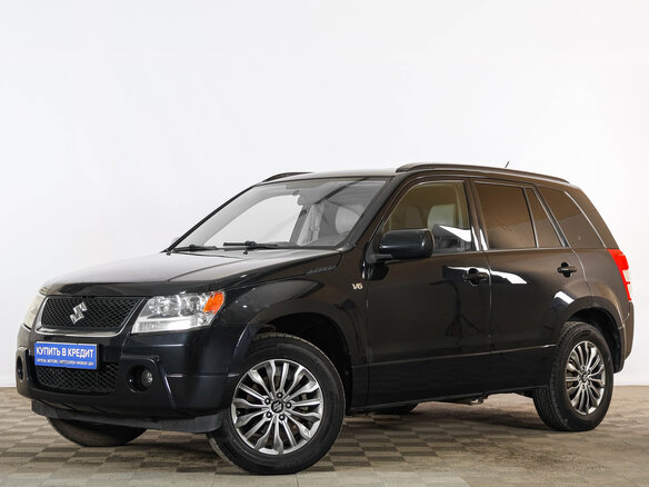 2007 Suzuki Grand Vitara II, чёрный - вид 2