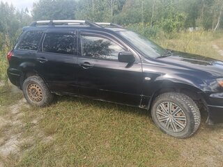 2006 Mitsubishi Outlander I, чёрный, 315000 рублей, вид 3