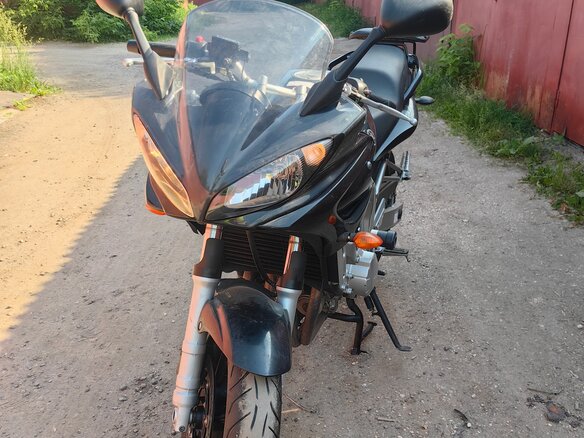 2005 Yamaha FZ6, чёрный, 555000 рублей
