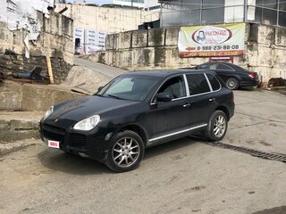 2006 Porsche Cayenne I (955), чёрный, 750000 рублей, вид 3