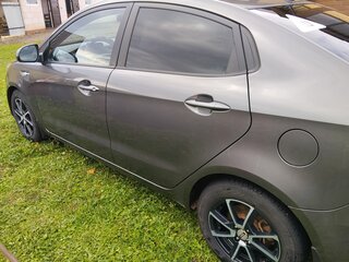 2013 Kia Rio III, серый, 640000 рублей, вид 5