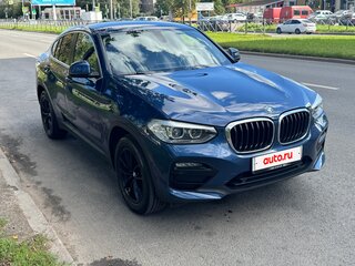 2020 BMW X4 20i II (G02), синий, 3300000 рублей, вид 3