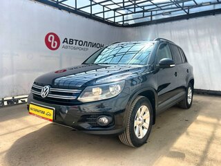 2012 Volkswagen Tiguan I Рестайлинг, чёрный, 1229000 рублей, вид 1