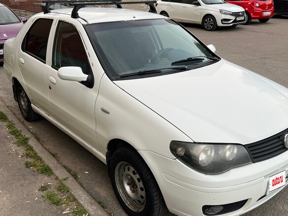 2012 Fiat Albea I Рестайлинг, белый, 283000 рублей - вид 1