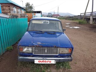 2001 Lada (ВАЗ) 2107, синий, 60000 рублей, вид 1