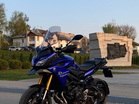 2016 Yamaha MT-09 Tracer (FJ-09), синий, 780000 рублей, вид 1