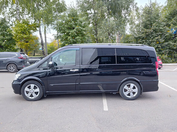 2012 Mercedes-Benz Viano L1 I (W639) Рестайлинг, чёрный - вид 7