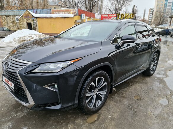 2016 Lexus RX 350 IV, чёрный