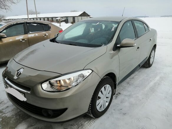 2012 Renault Fluence I, бежевый - вид 3
