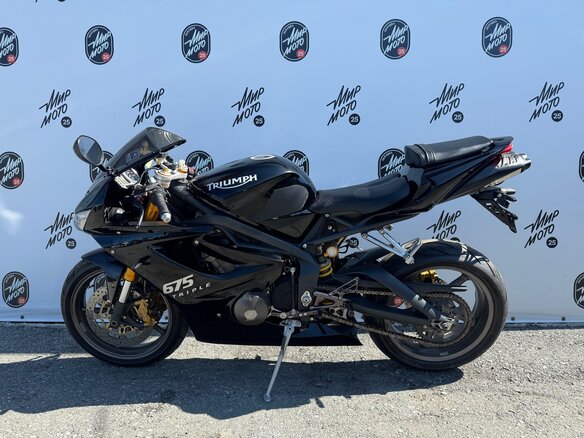 2008 Triumph Daytona 675, чёрный, 560000 рублей - вид 2