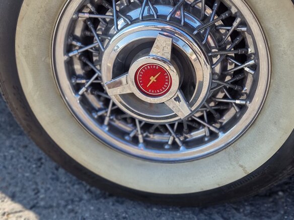 1957 Ford Thunderbird I, красный - вид 21