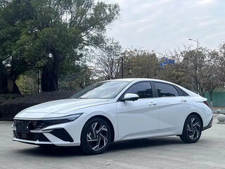 2024 Hyundai Elantra N Line VII (CN7) Рестайлинг, белый, 1790000 рублей, вид 3