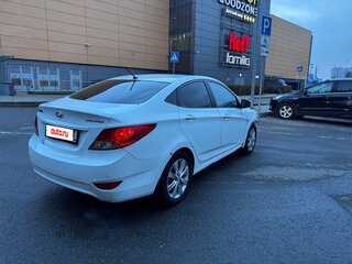 2013 Hyundai Solaris I, белый, 385000 рублей, вид 5