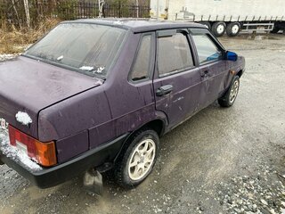 1997 Lada (ВАЗ) 21099, фиолетовый, 95000 рублей, вид 4
