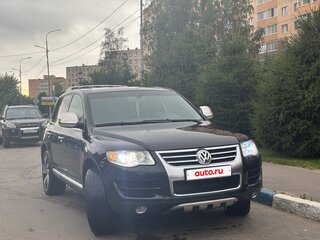 2008 Volkswagen Touareg I Рестайлинг, чёрный, 1250000 рублей, вид 3