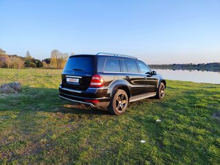 2012 Mercedes-Benz GL-Класс 350 I (X164) Рестайлинг, чёрный, 2250000 рублей, вид 5