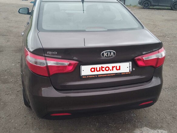2014 Kia Rio III, коричневый, 1000000 рублей - вид 1