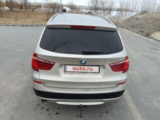 2013 BMW X3 20d xDrive II (F25), серебристый, 1700000 рублей, вид 4