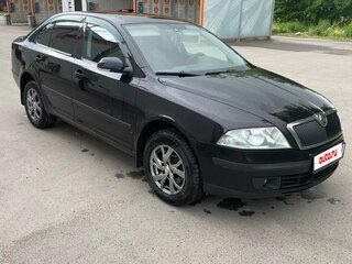 2008 Skoda Octavia II (A5), чёрный, 545000 рублей, вид 4