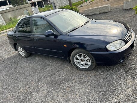 2007 Kia Spectra I Рестайлинг 2, синий, 300000 рублей, вид 3