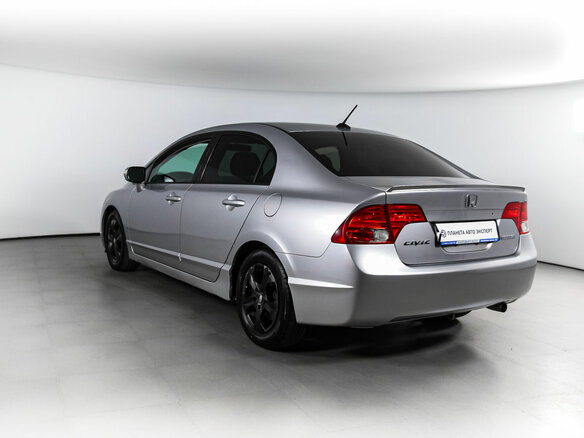 2007 Honda Civic Hybrid VIII, серебристый - вид 3