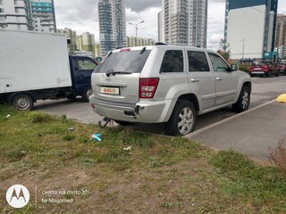 2007 Jeep Grand Cherokee III (WK), серебристый, 1200000 рублей, вид 3