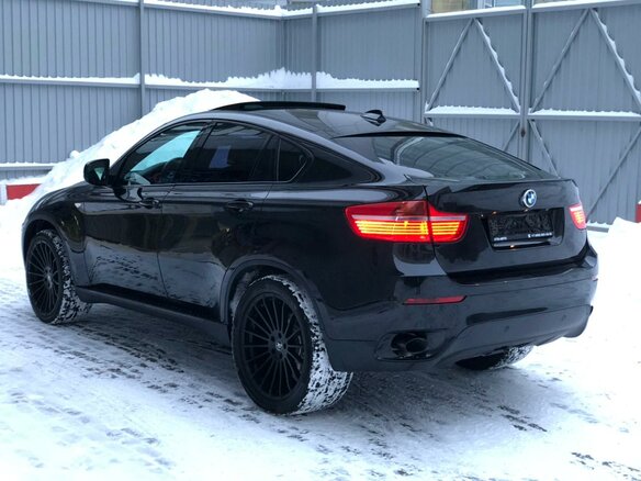 2010 BMW X6 40d I (E71), чёрный - вид 3
