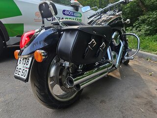 2002 Kawasaki VN1500 Vulcan, чёрный, 450000 рублей, вид 3