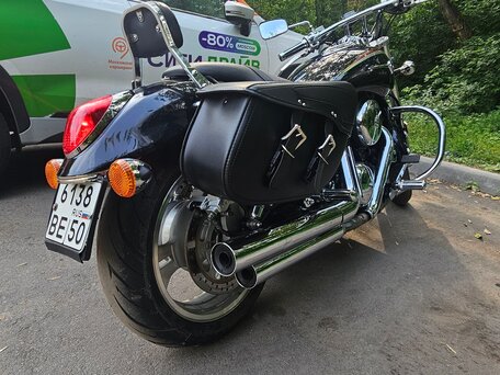 2002 Kawasaki VN1500 Vulcan, чёрный, 450000 рублей, вид 3