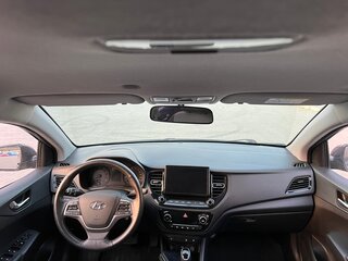 2020 Hyundai Solaris II Рестайлинг, чёрный, 1460000 рублей, вид 5