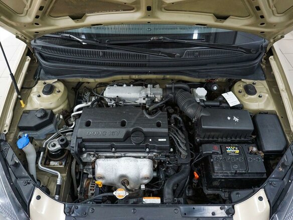 2009 Kia Rio II Рестайлинг, бежевый - вид 8