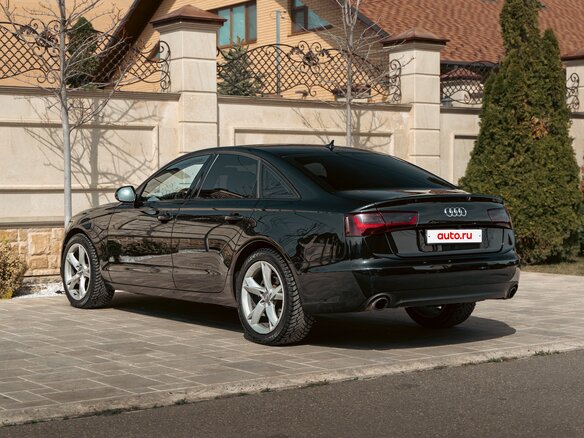 2014 Audi A6 IV (C7), чёрный, 1510000 рублей - вид 7
