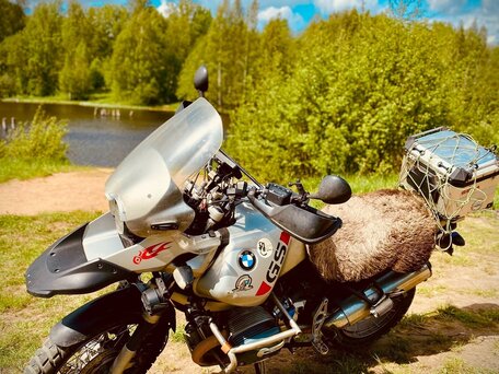2003 BMW R 1150 GS, серебристый, 380000 рублей, вид 1
