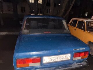 2004 Lada (ВАЗ) 2107, синий, 80000 рублей, вид 5