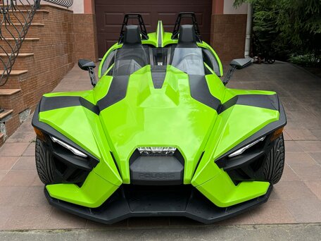 2020 Polaris Slingshot, зелёный, 3000000 рублей, вид 5