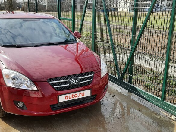 2008 Kia Ceed I, красный, 800000 рублей - вид 2