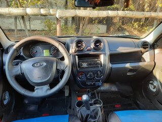 2013 Lada (ВАЗ) Granta I, синий, 360000 рублей, вид 5