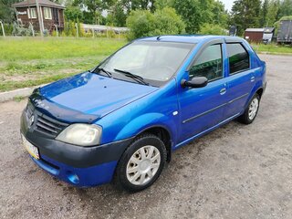 2008 Renault Logan I, синий, 130000 рублей, вид 2