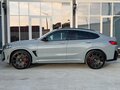 2021 BMW X4 M Competition I (F98) Рестайлинг, серый - вид 3