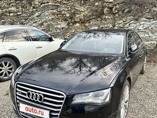 2013 Audi A8 Long III (D4), чёрный, 1999999 рублей, вид 1