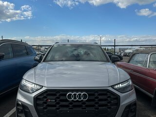 2021 Audi SQ5 II (FY) Рестайлинг, серебристый, 5350000 рублей, вид 2