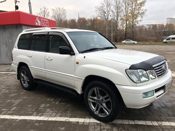 2007 Lexus LX 470 II Рестайлинг, белый, 2400000 рублей - вид 5