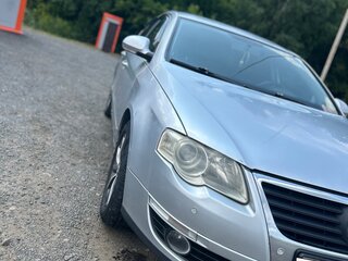 2007 Volkswagen Passat B6, серебристый, 390000 рублей, вид 2