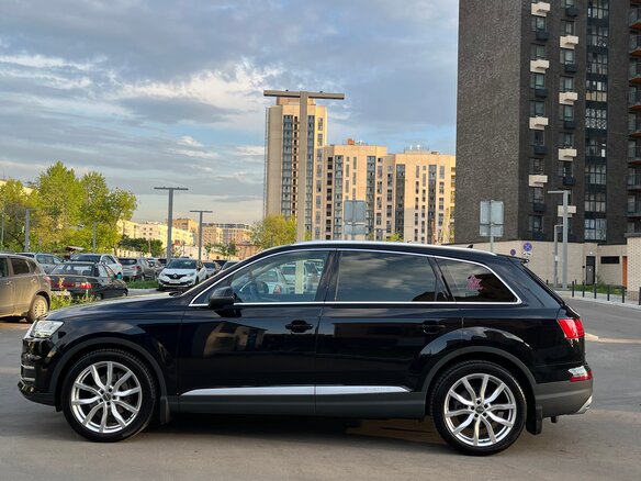 2016 Audi Q7 II (4M), чёрный, 4830000 рублей - вид 7