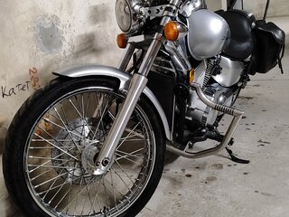 2007 Honda Shadow 750, серебристый, 450000 рублей, вид 5