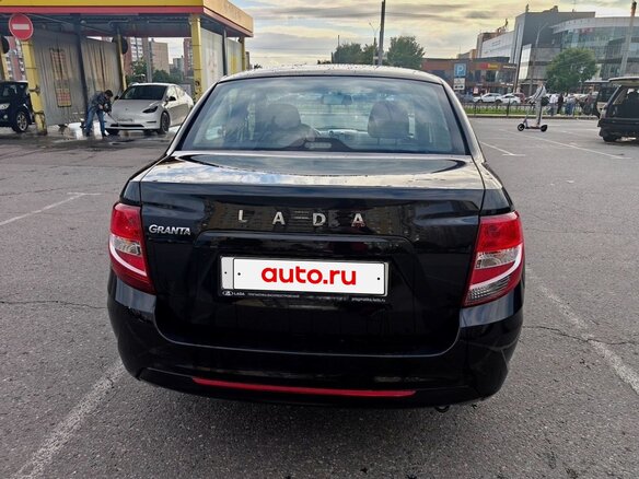 2025 Lada (ВАЗ) Granta I Рестайлинг, чёрный - вид 5