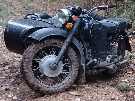 1985 Днепр MT-11, чёрный, 55000 рублей, вид 1