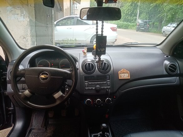 2011 Chevrolet Aveo I Рестайлинг, чёрный, 520000 рублей - вид 9