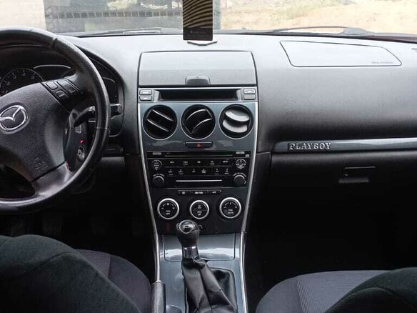 2007 Mazda 6 I (GG) Рестайлинг, серебристый, 330000 рублей - вид 5