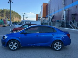 2012 Chevrolet Aveo II, синий, 475000 рублей, вид 5